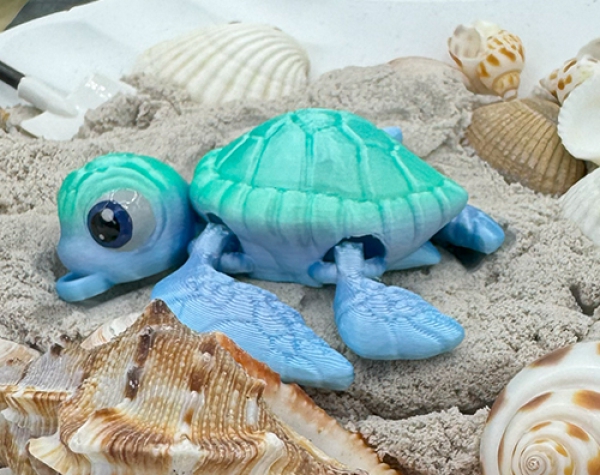 Schildkröten-Anhänger Meeresbriese Mint